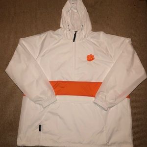 NWOT Men’s Clemson rain jacket